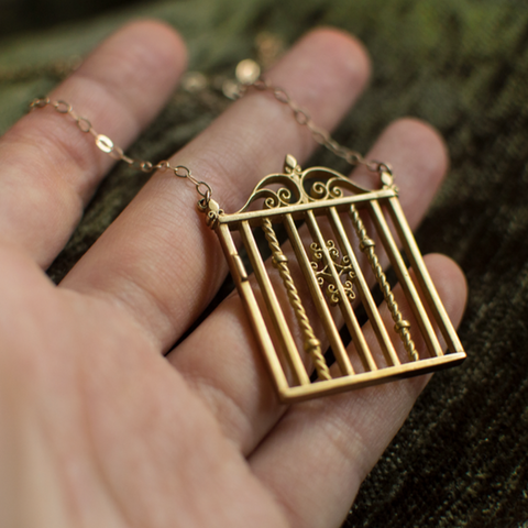Good Looking Objects Garden Gate Necklace