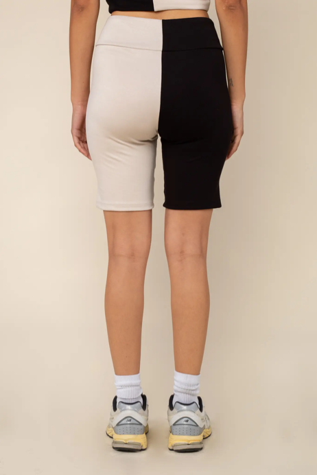 NLT Color Block Biker Short