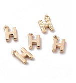 Letter A-Z Charm, 18K Gold Plated, Brass Micro Charms