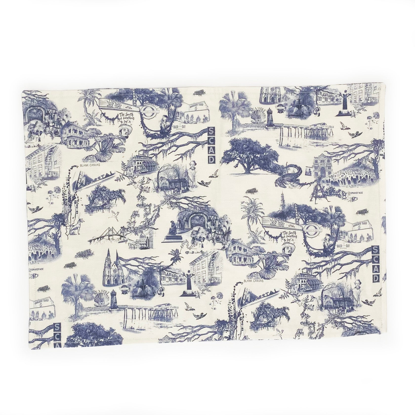 Blank Canvas Savannah toile placemat set of 2 Blank Canvas